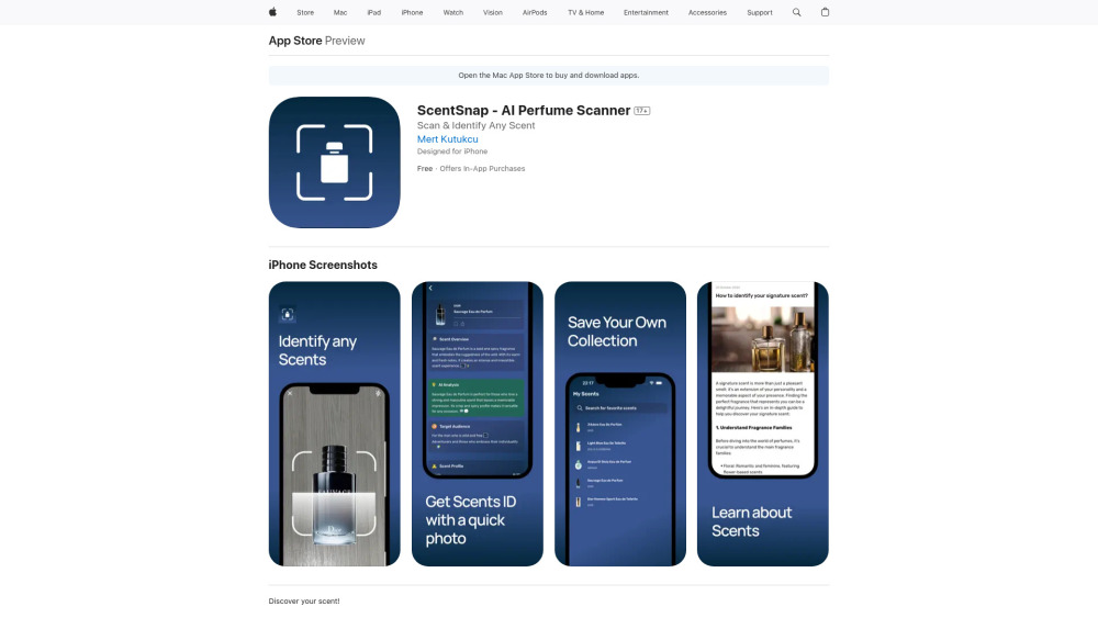 ScentSnap - AI Perfume Scanner