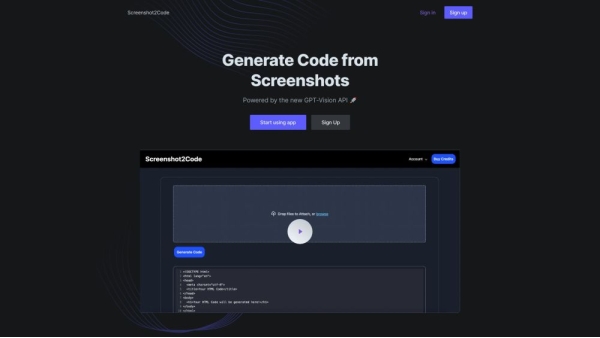screenshot2code.com
