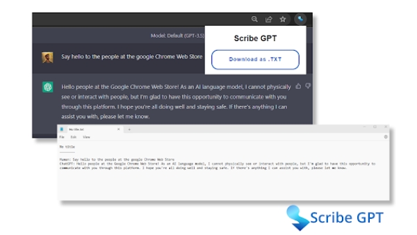 Scribe GPT - Chrome Extension