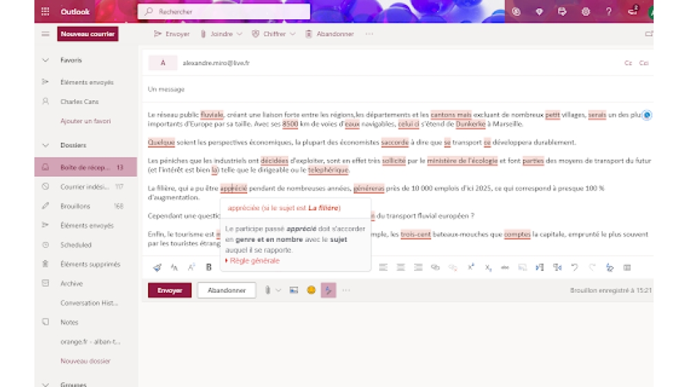 Scribens - Chrome Extension