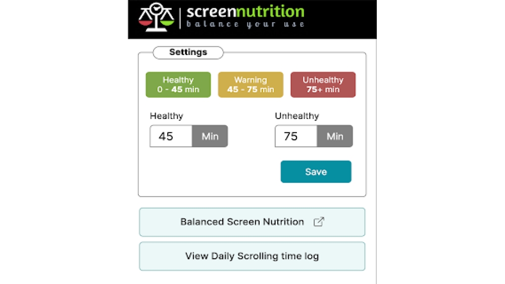 Scrolling Time Guardian - Chrome Extension