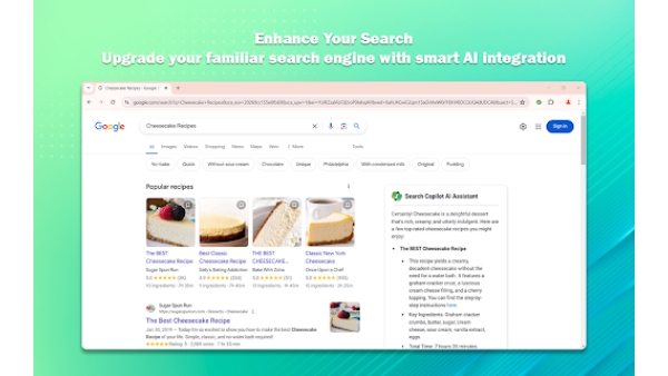 Search Copilot AI Assistant - Chrome Extension