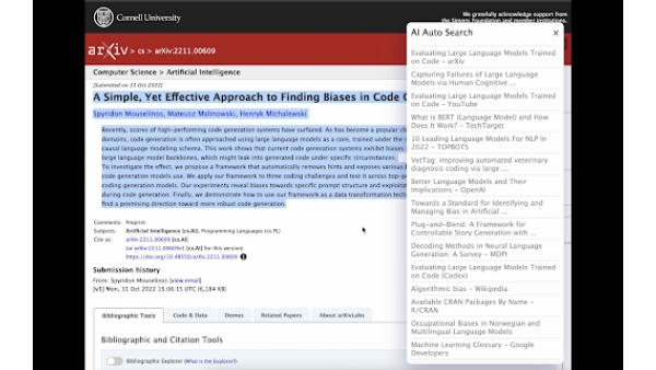Search Support - Chrome Extension