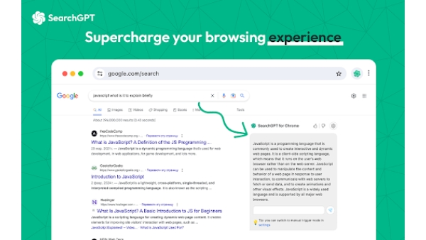 SearchGPT - Chrome Extension