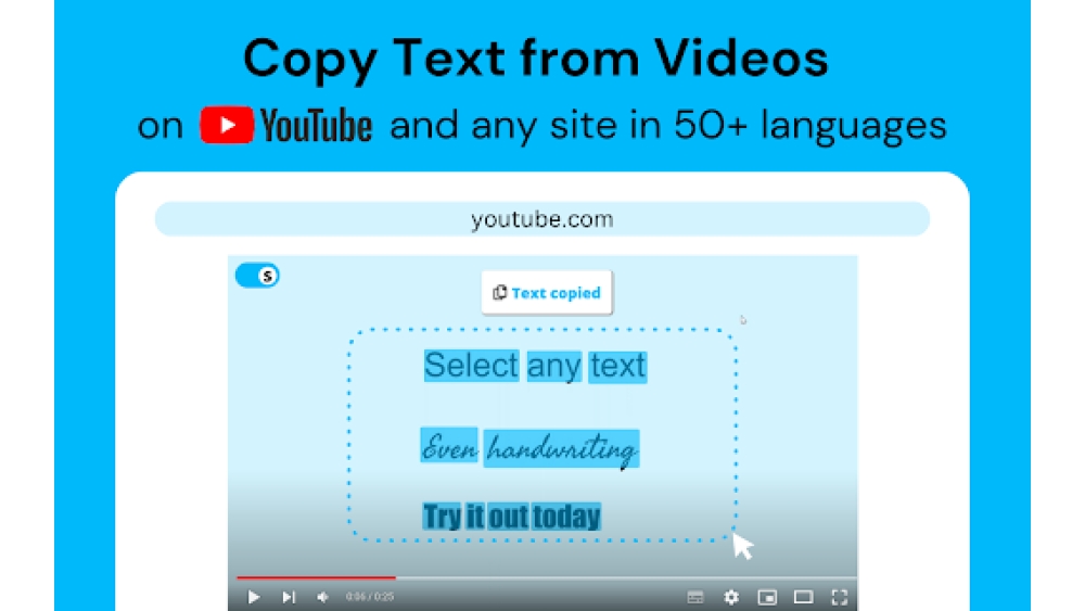 Selectext - Chrome Extension