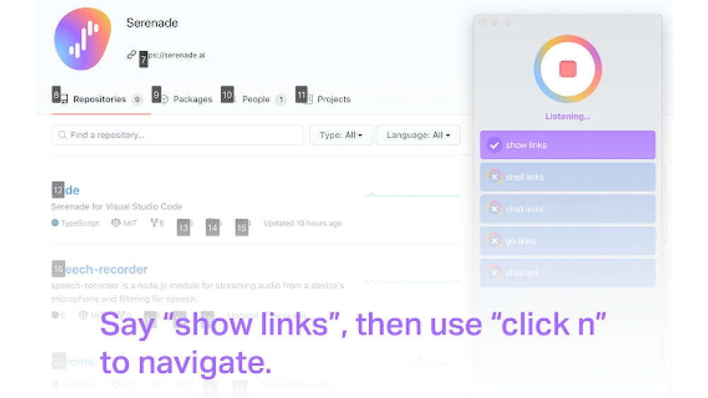 Serenade - Chrome Extension