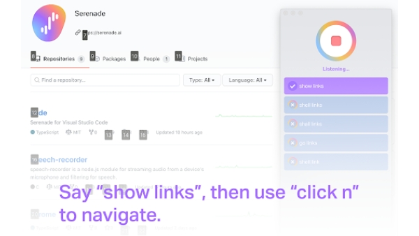 Serenade - Chrome Extension