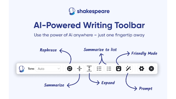 Shakespeare AI Toolbar - Chrome Extension