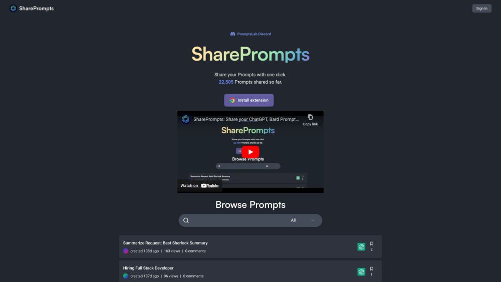 SharePrompts