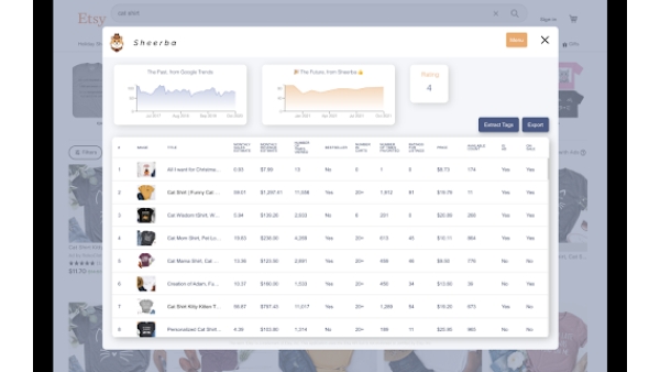 Sheerba - Chrome Extension