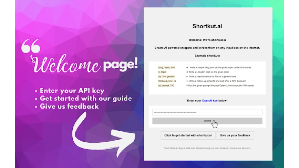 Shortkut AI - Chrome Extension
