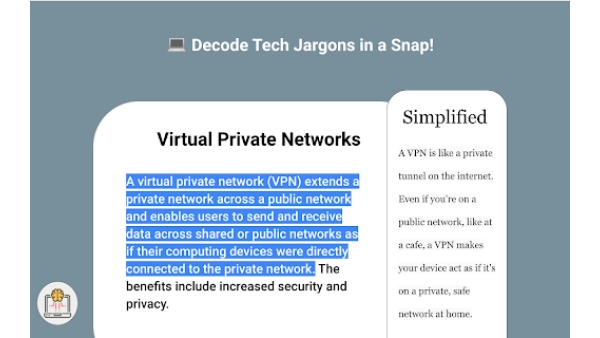 Simplify - Chrome Extension