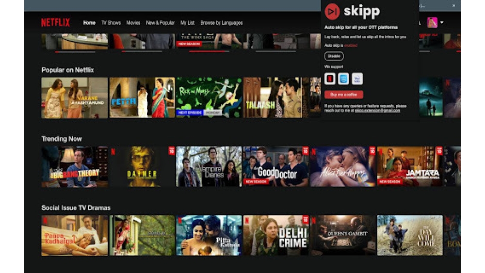 Skipp - Chrome Extension