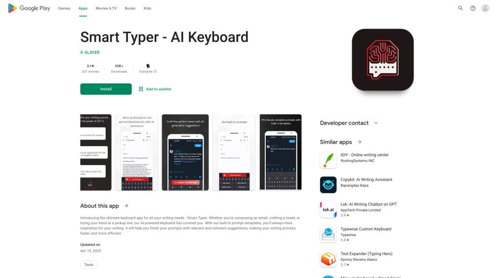 Smart Typer - AI Keyboard