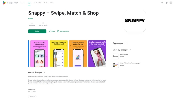 Snappy – Swipe, Match & Shop