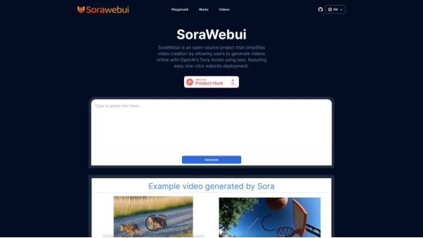 SoraWebui