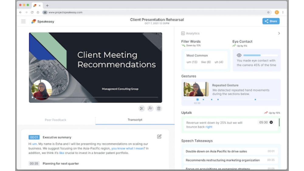 Speakeasy - Chrome Extension
