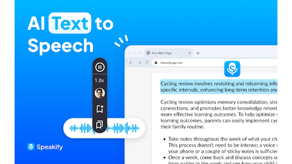 Speakify - Chrome Extension