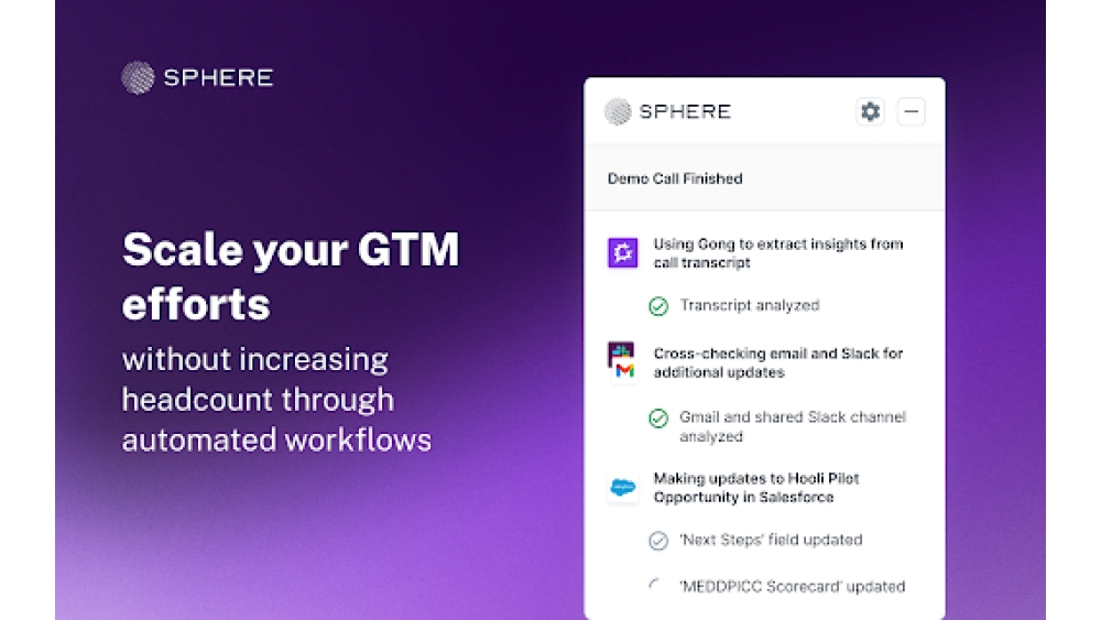Sphere AI Agent Platform - Chrome Extension