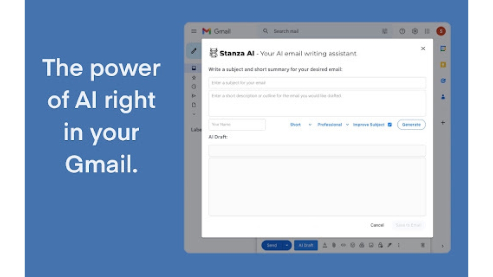 Stanza AI - Chrome Extension