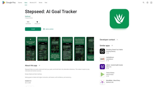 Stepseed: AI Goal Tracker