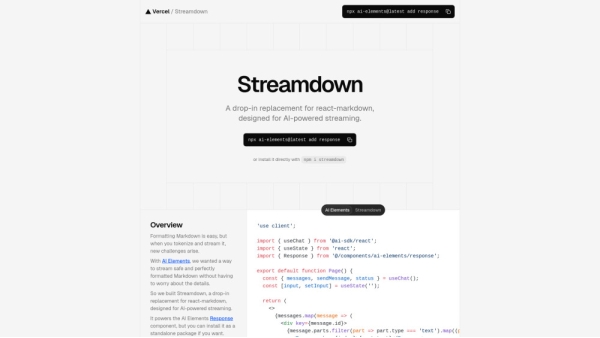 Streamdown