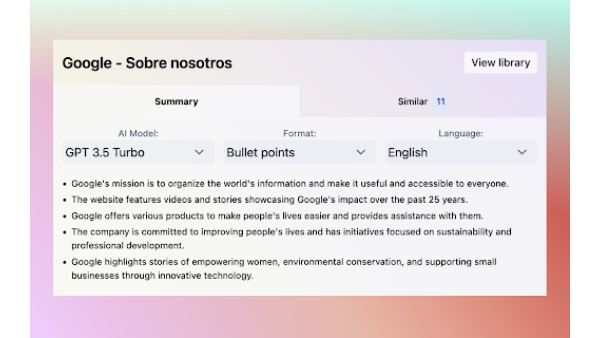 Summarize Anything - Chrome Extension