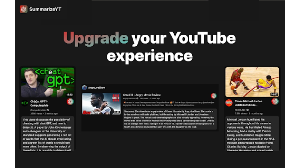 SummarizeYT - Chrome Extension