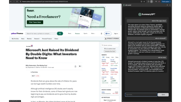 SummaryGPT - Chrome Extension