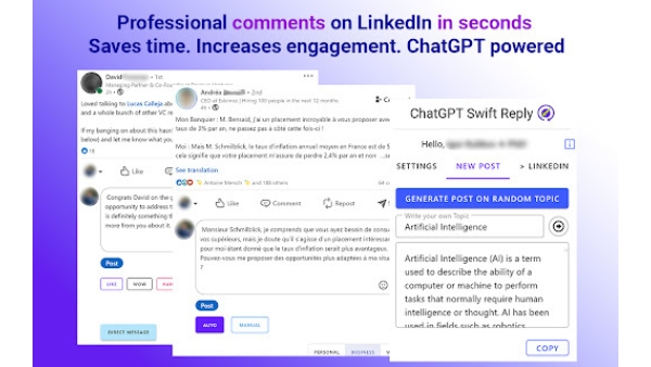 Swift Reply - Chrome Extension