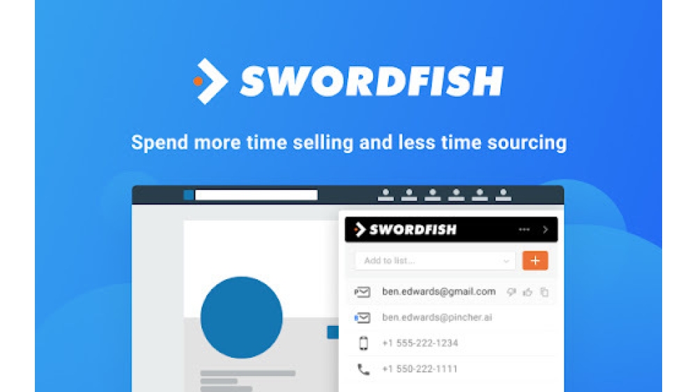 Swordfish AI - Chrome Extension
