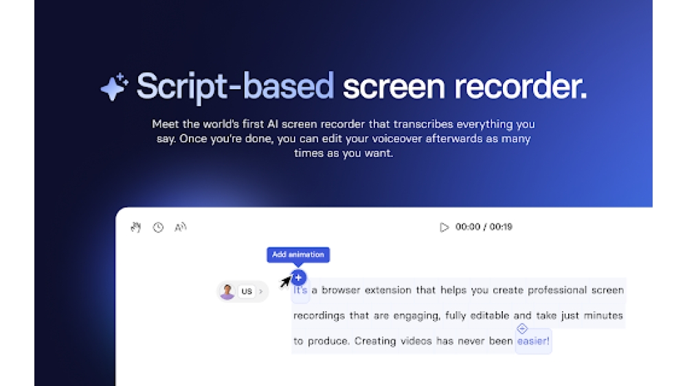 Synthesia AI Screen Recorder - Chrome Extension
