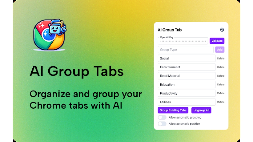 Tabby AI - Chrome Extension