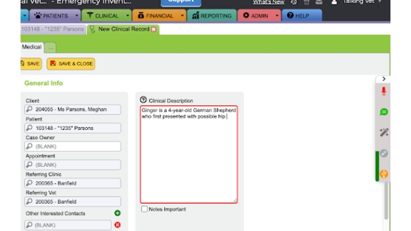 Talkingvet® Chrome Extension - Chrome Extension