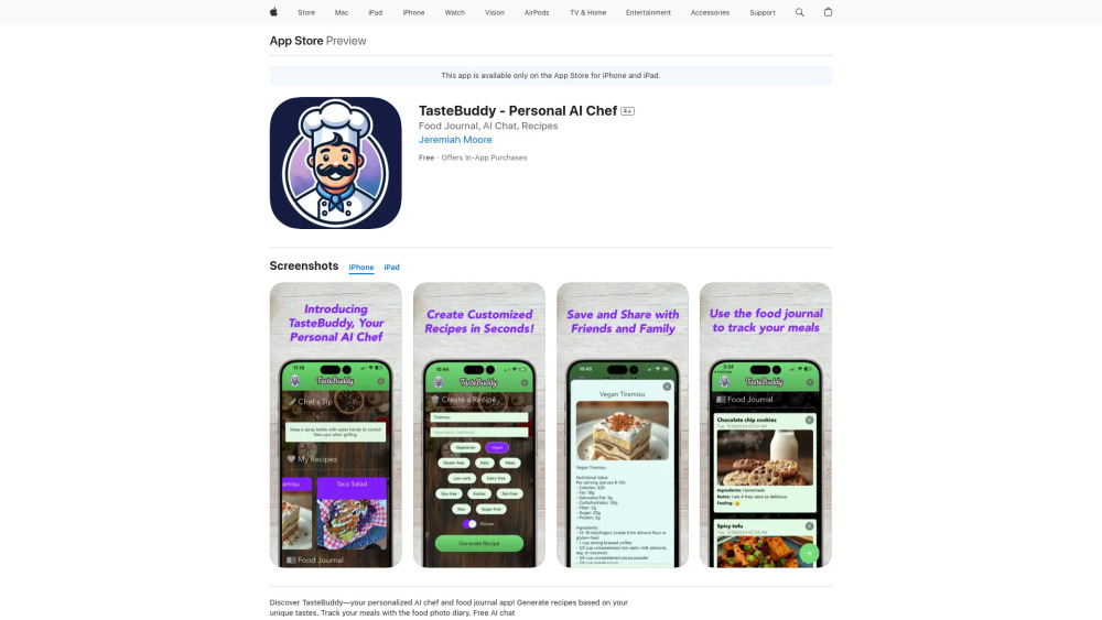 TasteBuddy - AI Chef