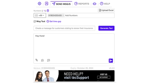 Técrave Automation Tool - Chrome Extension