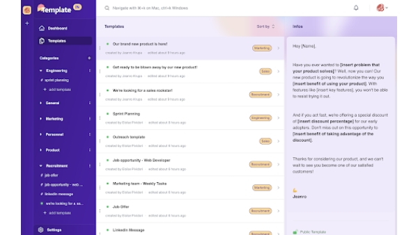 TemplateIn - Chrome Extension