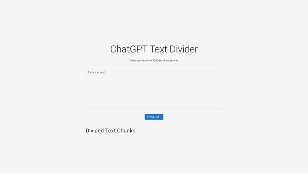 Text Divider