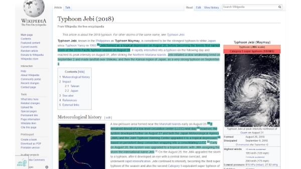 Text Explorer - Chrome Extension