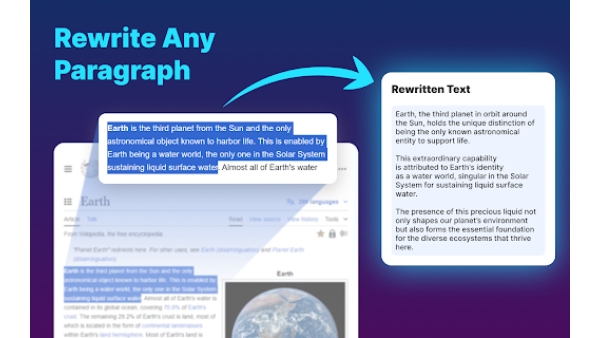 Text Rewriter - Chrome Extension