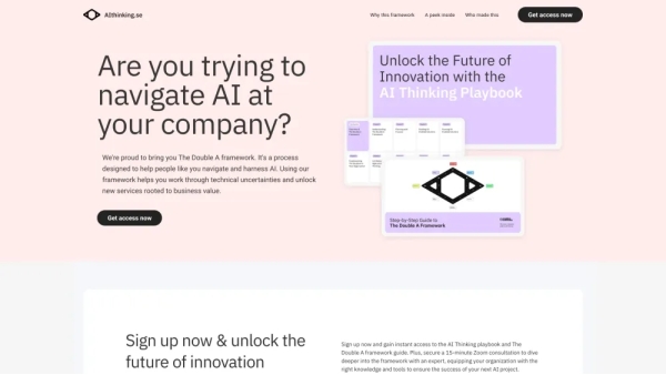 The Double A framework