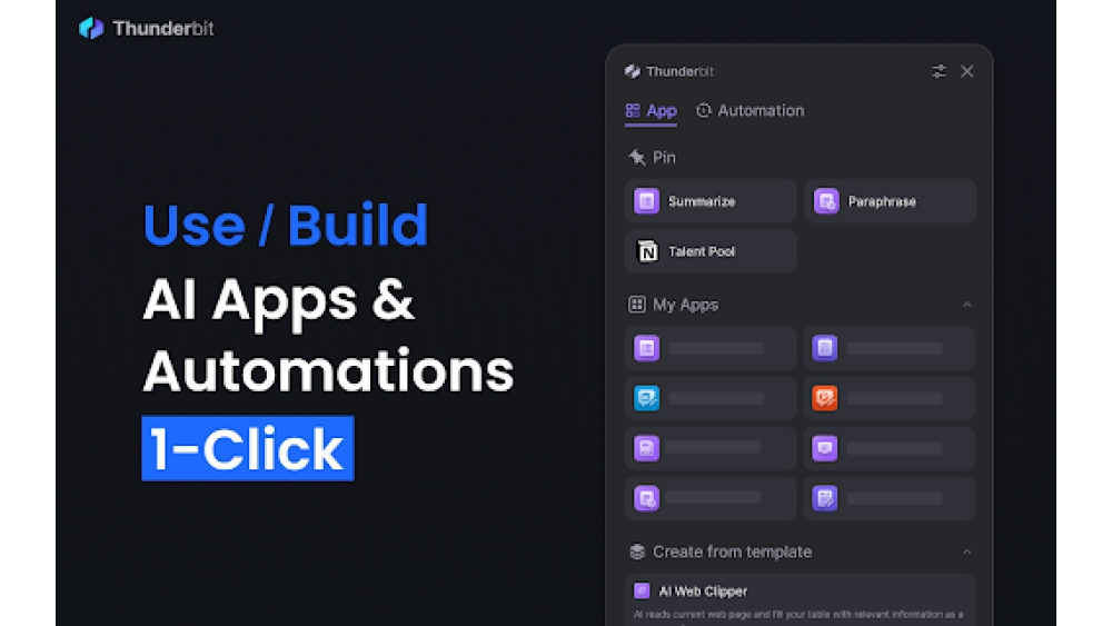 Thunderbit - Chrome Extension