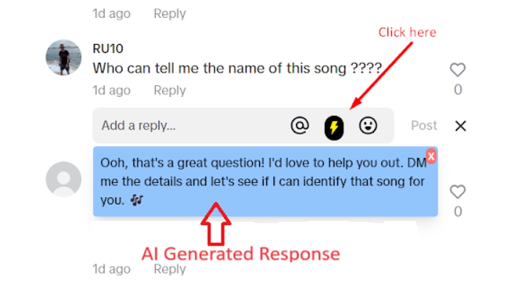 TikTok Comment Generator - Chrome Extension