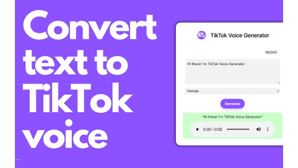 Tiktok Voice Generator Chrome Extension - Chrome Extension