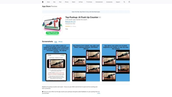 Top Pushup: AI Push Up Counter