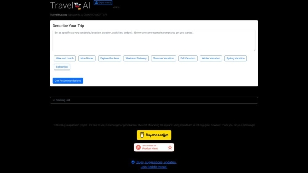 TraAIvelBug.app & Voyage AI