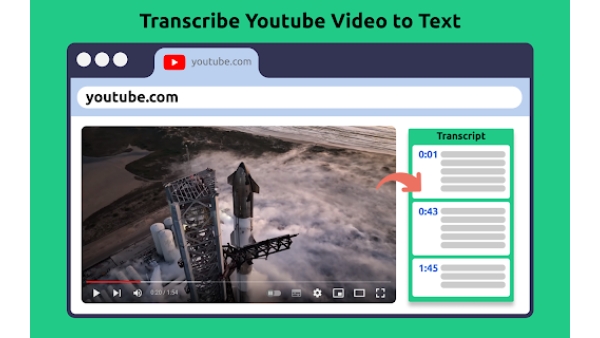 Transcribe YouTube Video - Chrome Extension