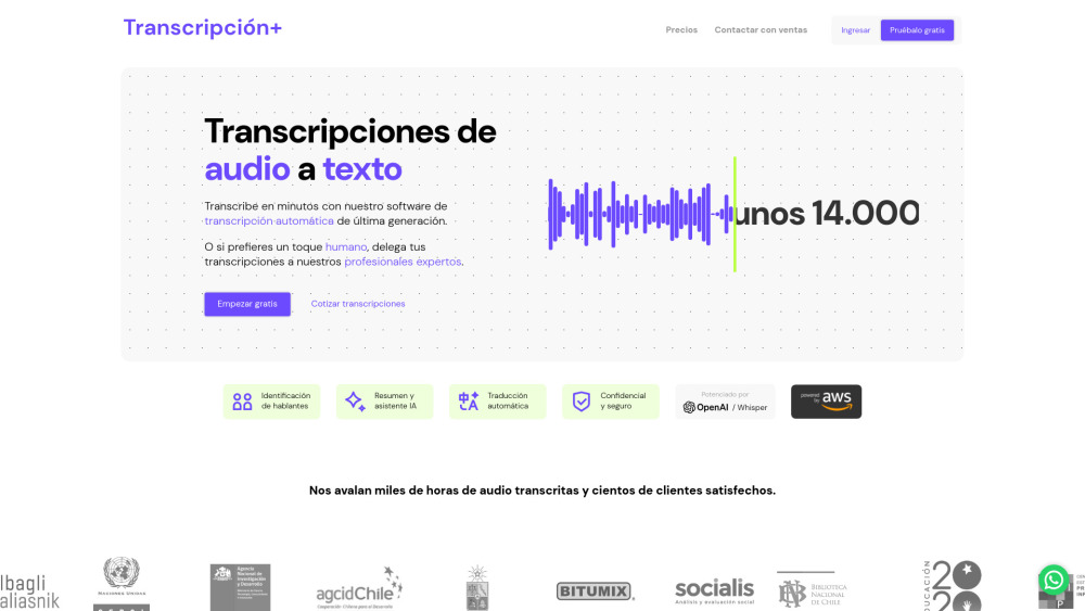 Transcripcion+