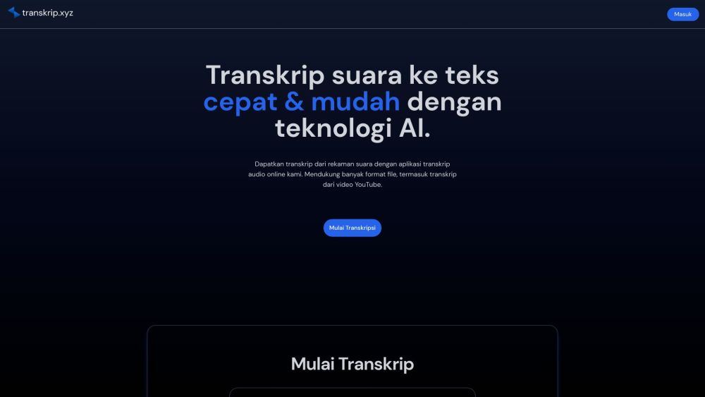 Transkrip.com
