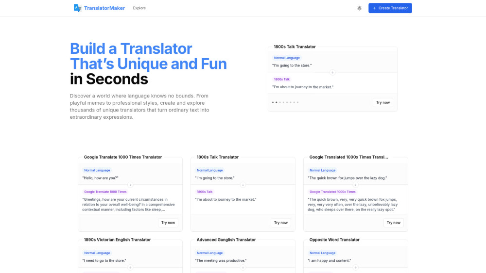 Translator Maker